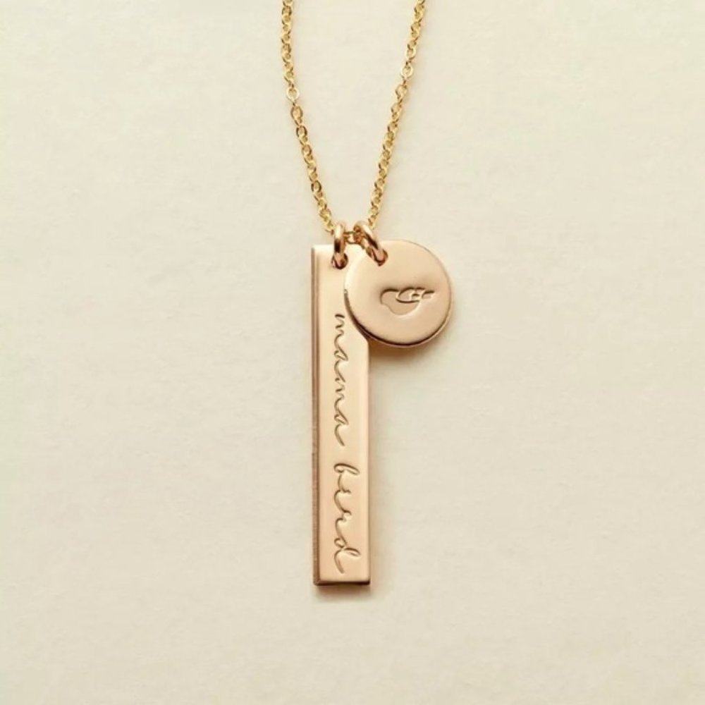 “Motherly Love” Mama Bird Layer Charm Necklace - Picture 6 of 12